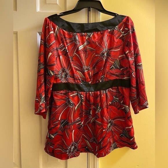 Ab studio women’s size extra-large silky top - Picture 8 of 8